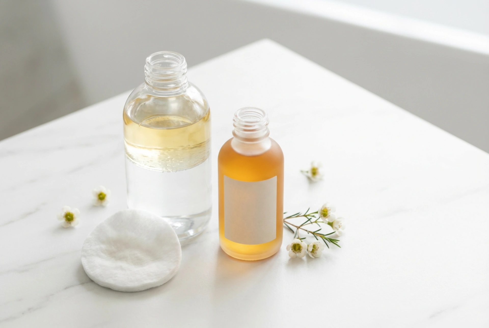 Dvoufázová micelární voda: nahradí olej a jak ji smývat?