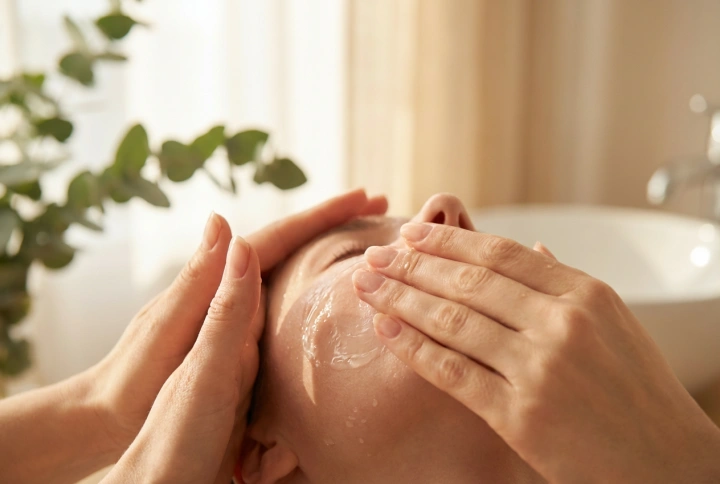 Přírodní gel na mytí obličeje: složení, pH a technika čištění