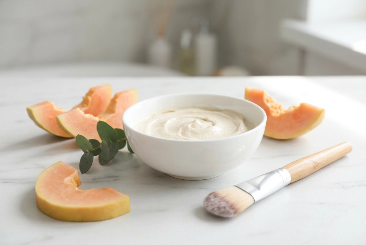Enzymatická maska na obličej: jemná exfoliace krok za krokem