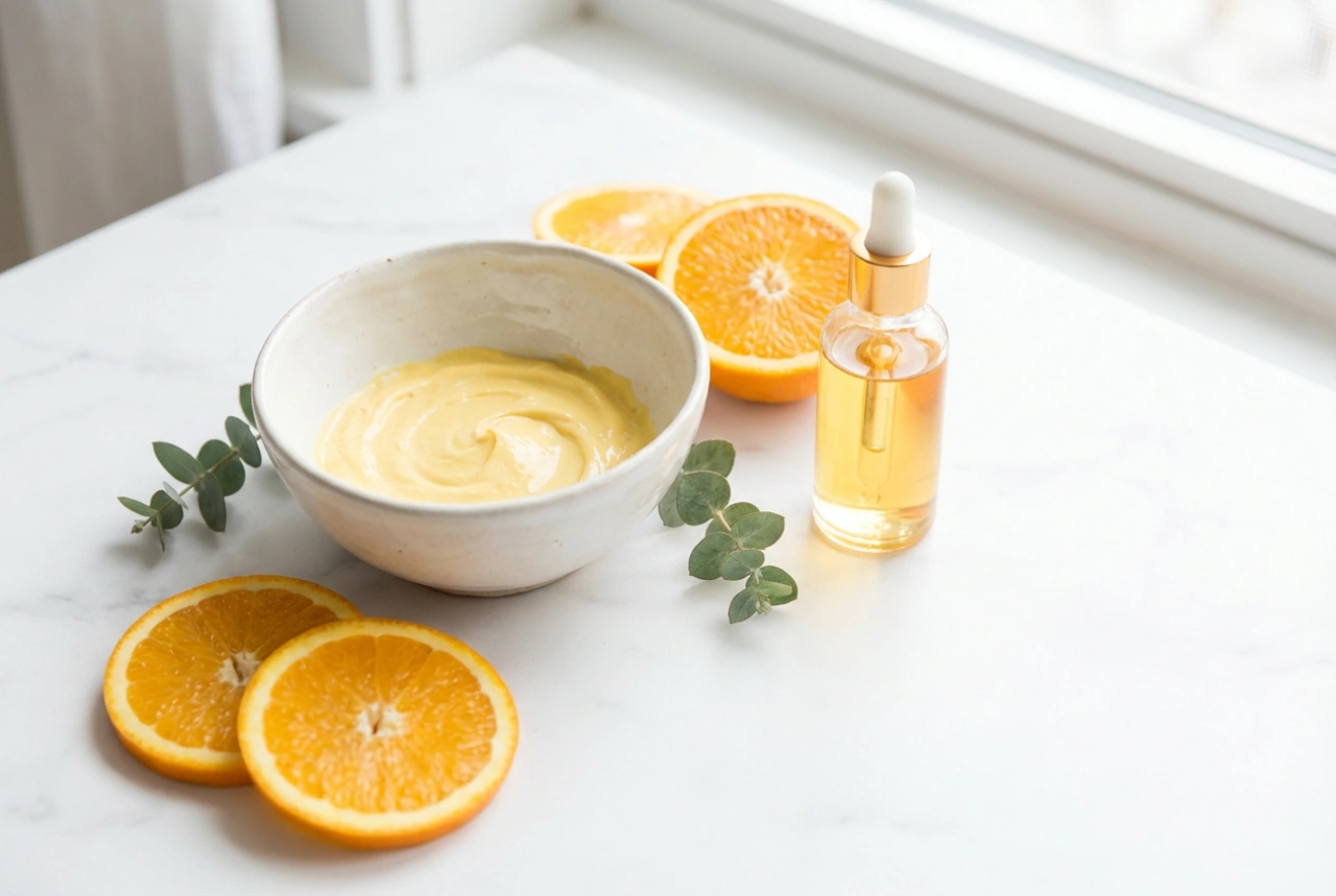 Pleťové masky s vitaminem C: rozjasnění pleti a stabilita této klíčové složky