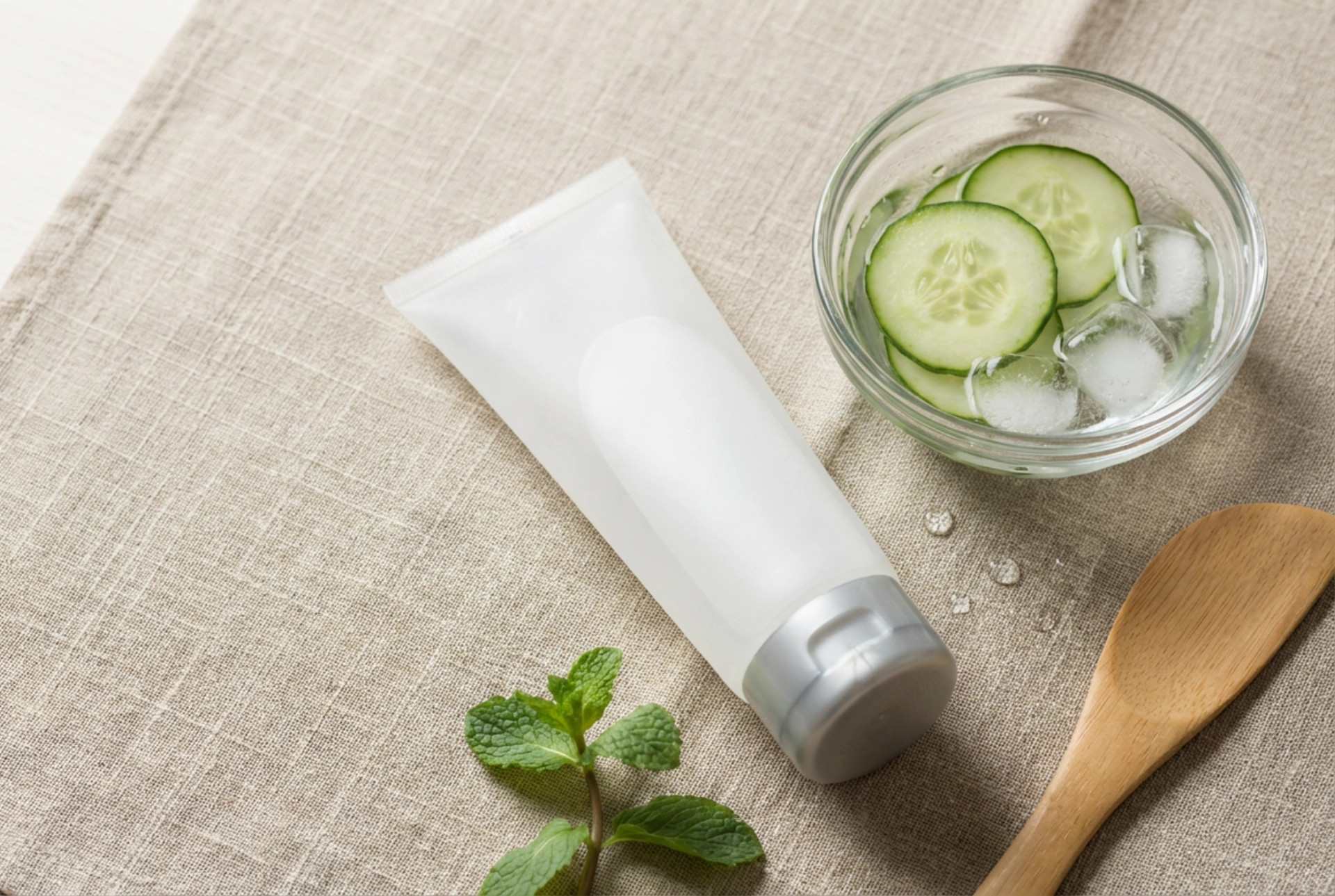 Chladivá pleťová maska: zklidnění po slunci, doba působení a hygiena