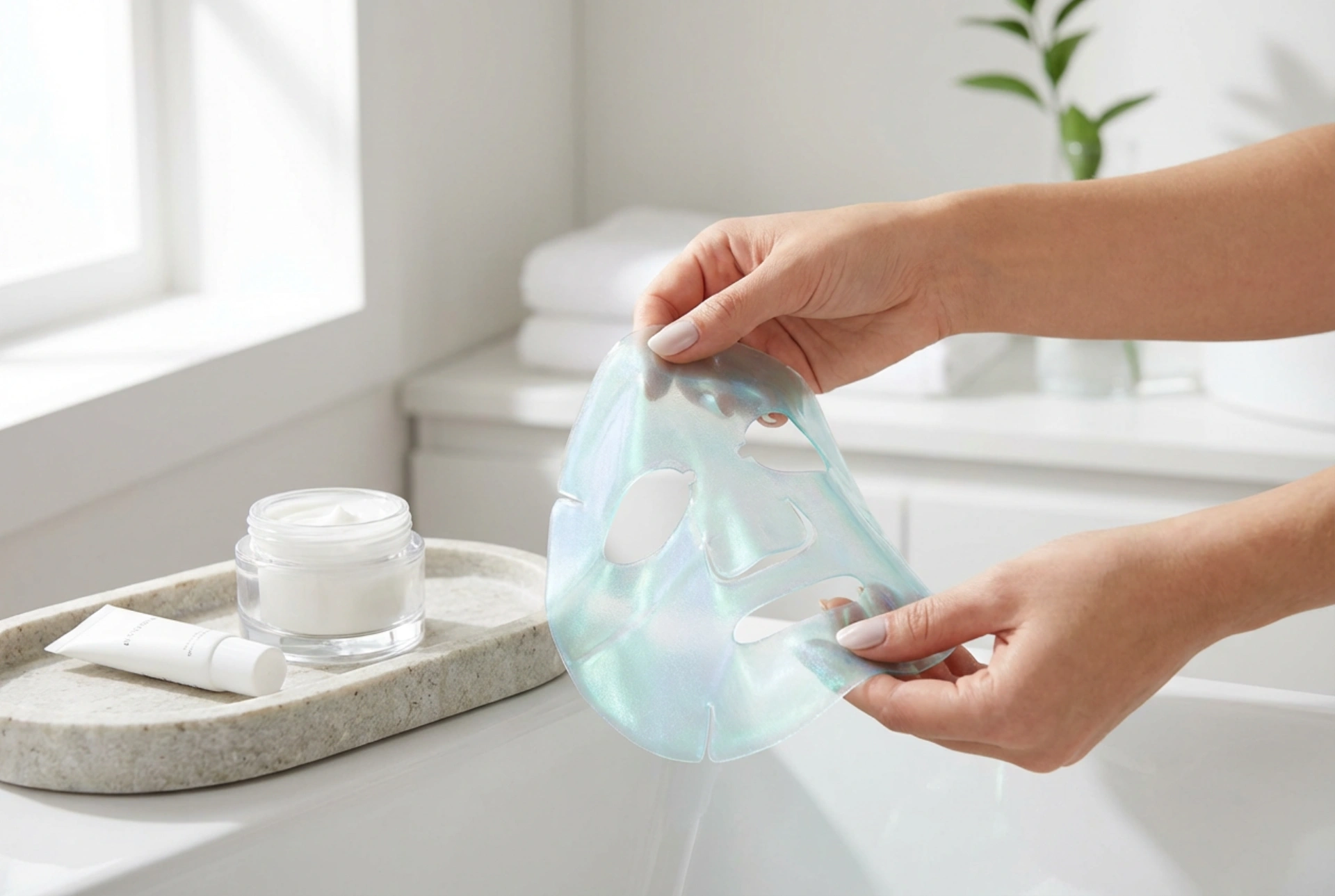 Hydrogelová maska: chladivý rituál, jak ji nanášet a sundávat