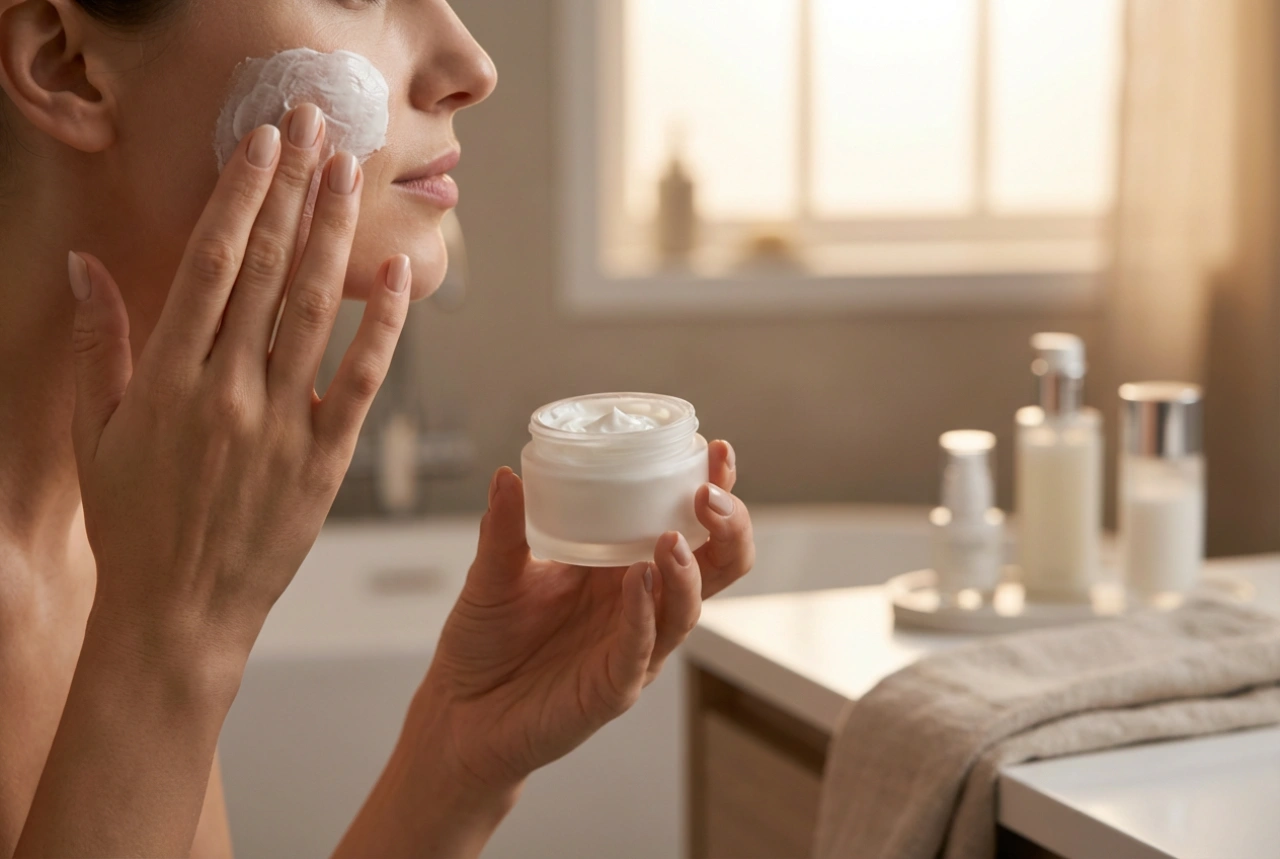 Retinolová maska: kdy ji používat a jak ji aplikovat večer