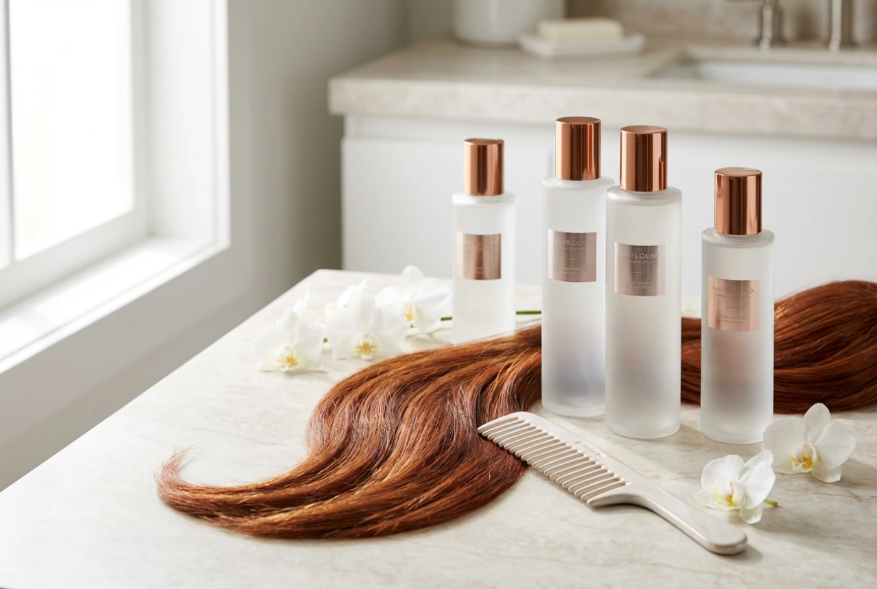 Ochrana měděné barvy: šampon pro zrzavé vlasy a péče o lesk