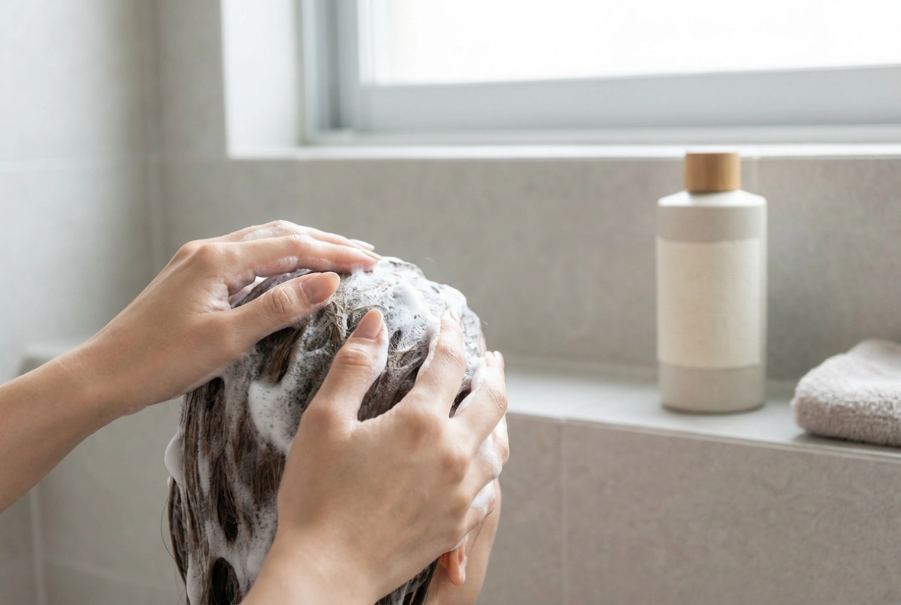 Šampon na pokožku hlavy: správné mytí a jemná masáž