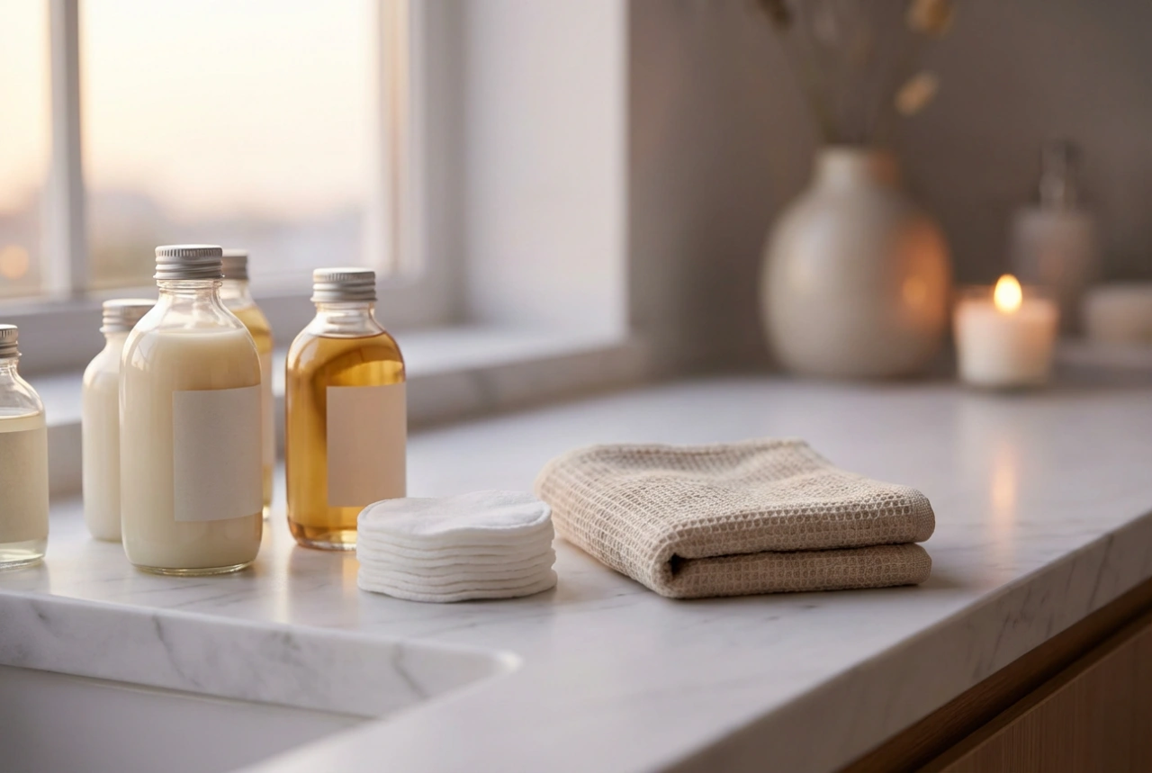 Večerní odlíčení obličeje: účinná rutina a nejčastější chyby