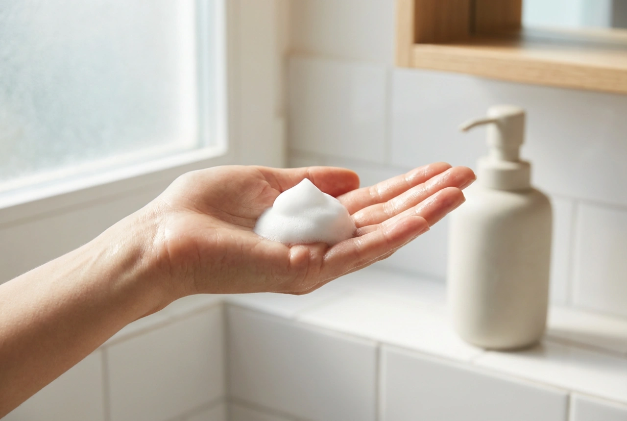 Odličovací pěna: lehký způsob pro čistou pleť krok za krokem