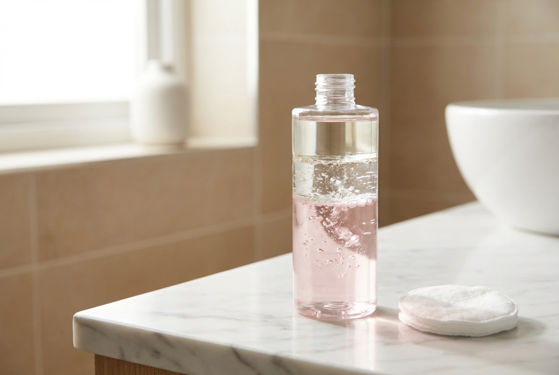 Dvoufázový odličovač: protřepat, přiložit, rozpustit