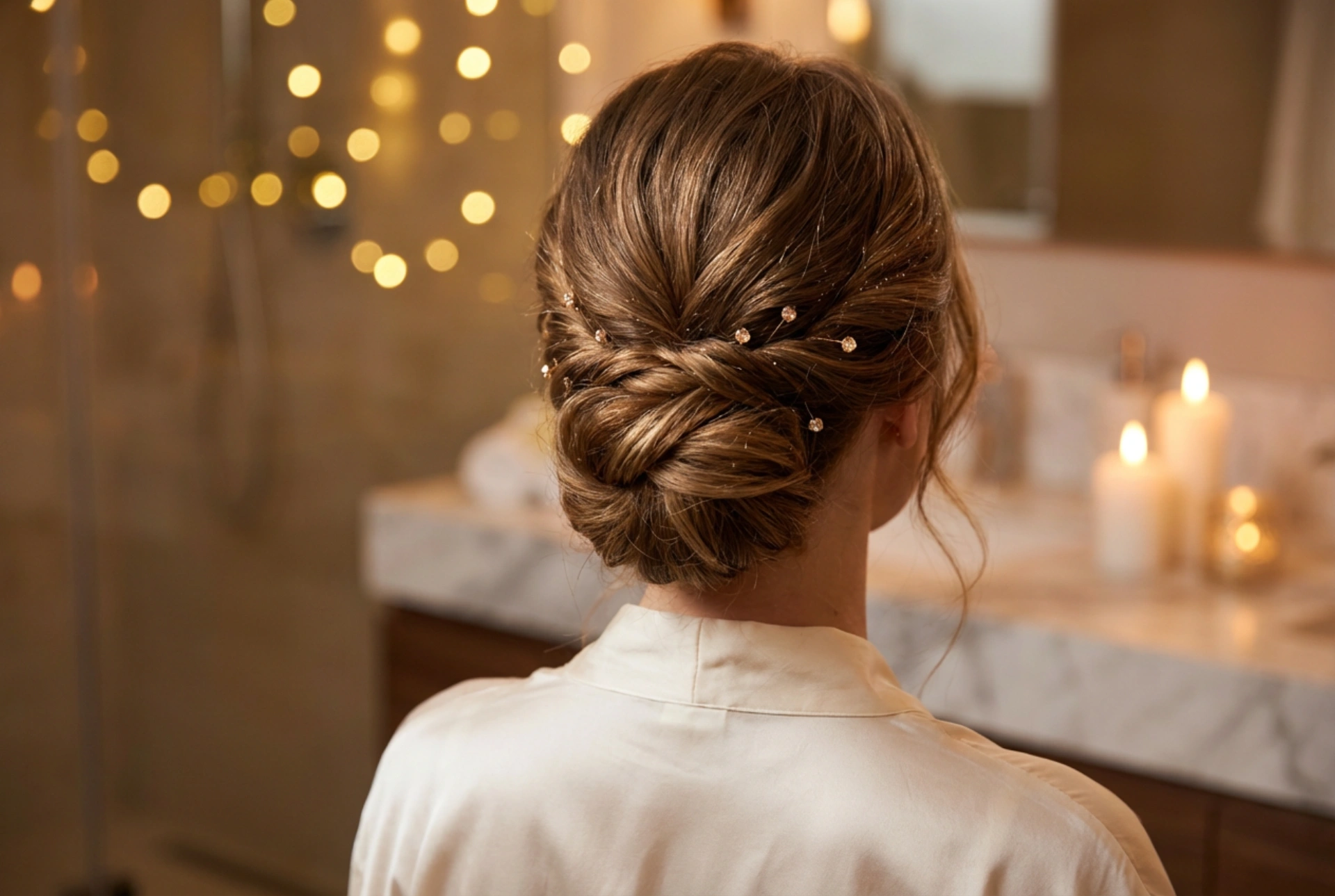 Silvestrovská úprava vlasů: účes na Silvestra krok za krokem