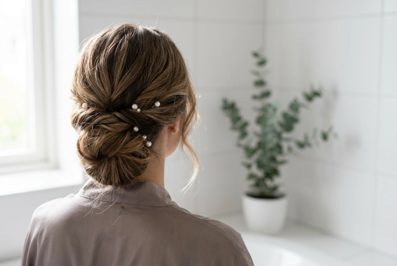 Svatební účesy pro středně dlouhé vlasy: Tři elegantní inspirace