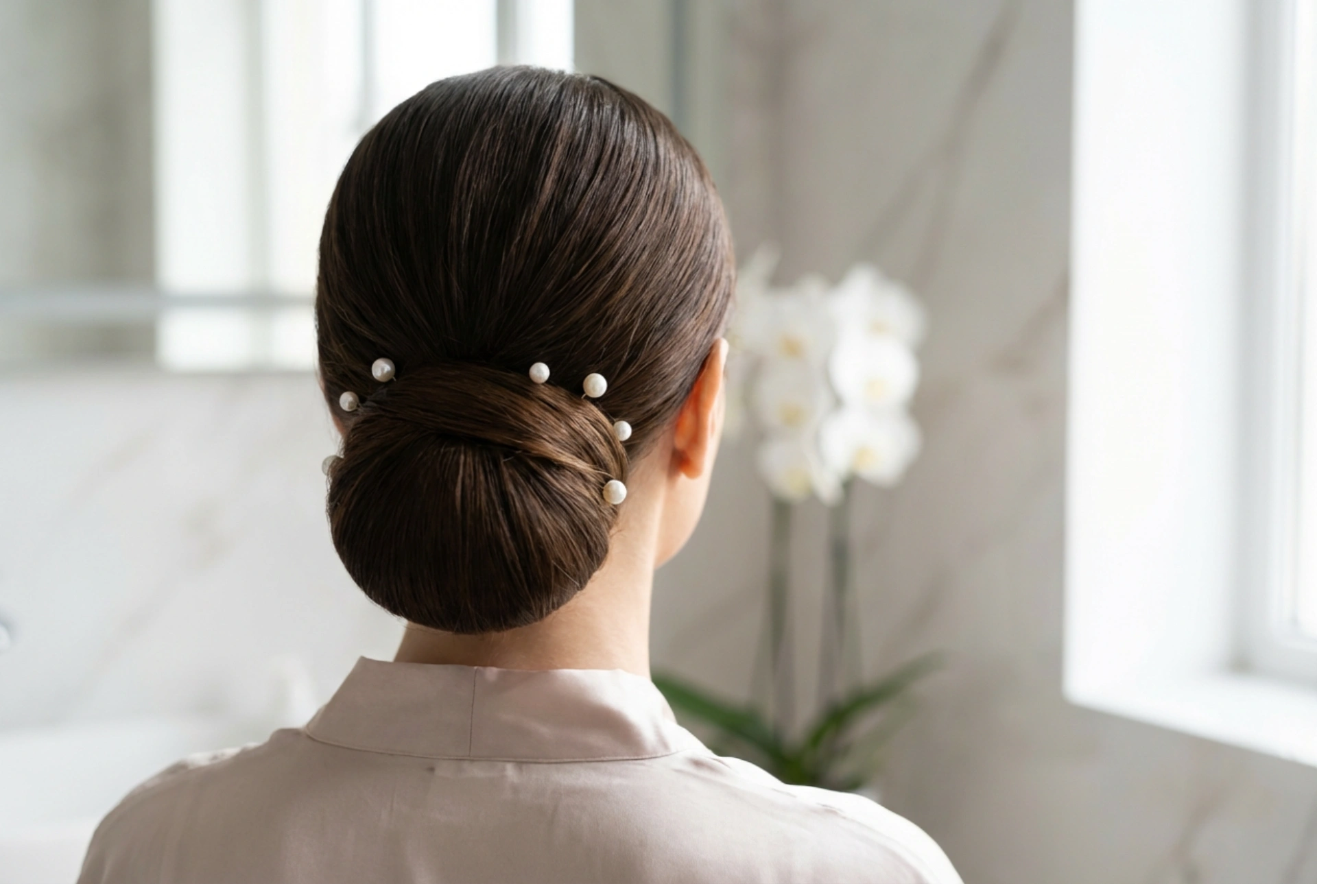 Svatební drdol: jak ho vytvořit, uhladit a zafixovat, aby vydržel celou noc