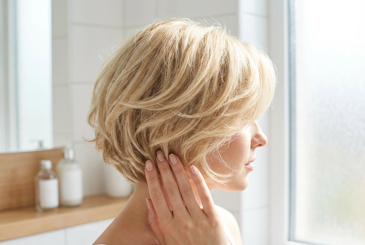 Velmi krátký bob: jak ho upravit pro lehkost a objem