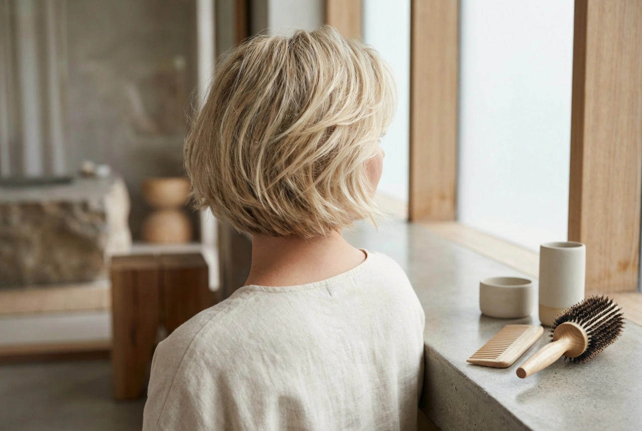 Jak upravit krátký dámský účes: objem, textura a trvanlivost