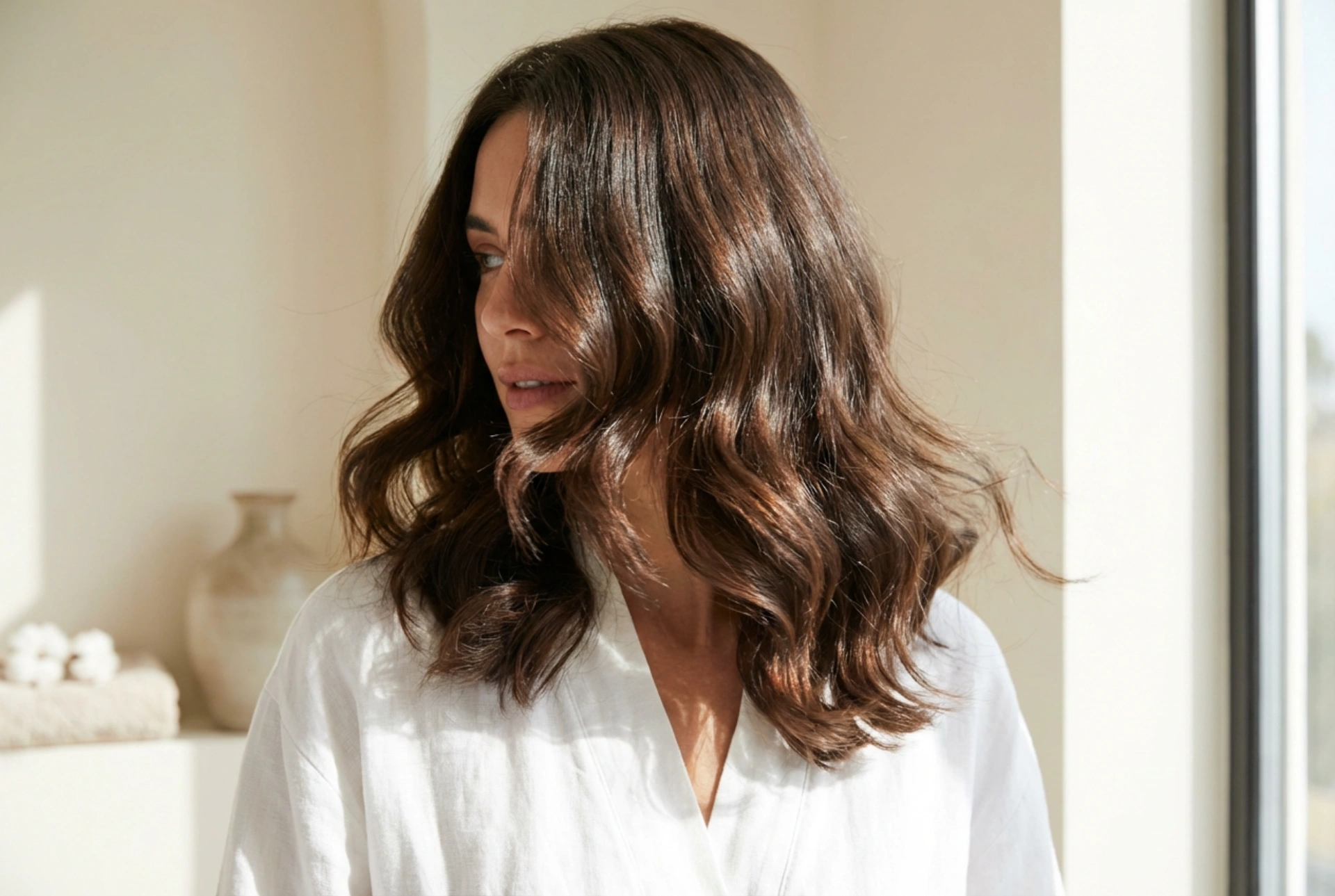 Styling pro tmavé vlasy: Jak jim dodat lehkost a lesk