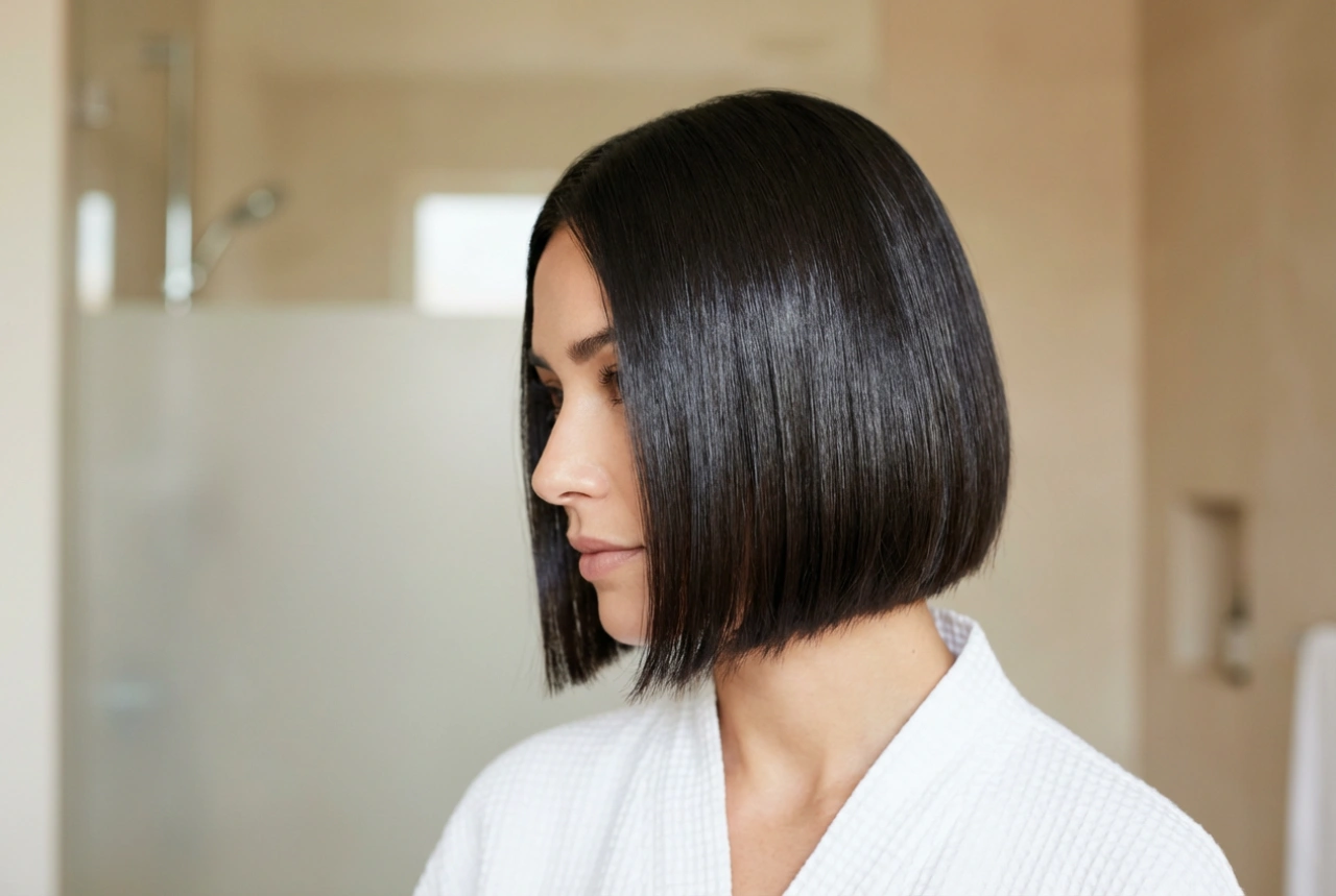 Krátký bob: stříhání, modelování a fixace