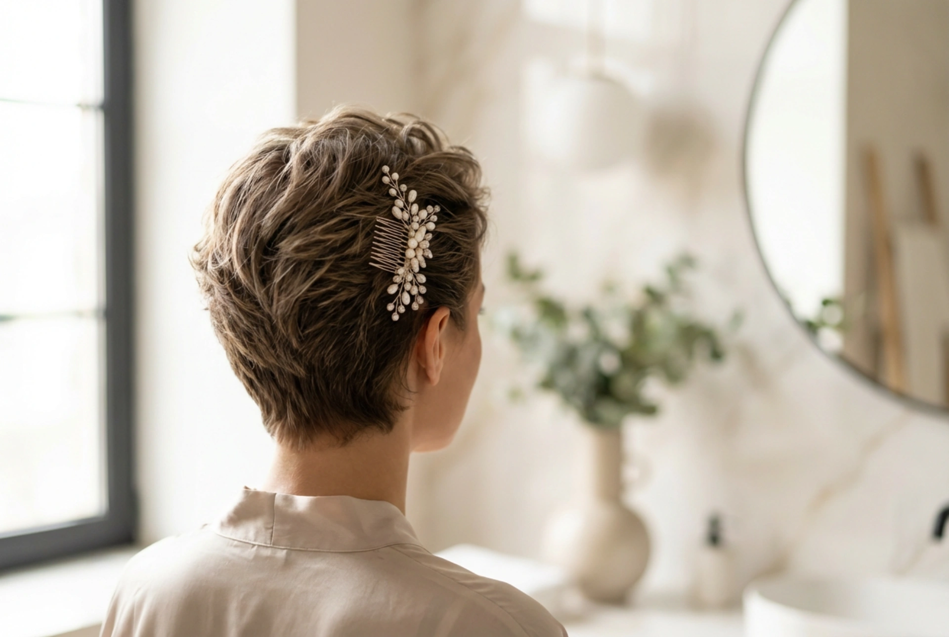 Svatební účesy z krátkých vlasů: Jak na elegantní styling