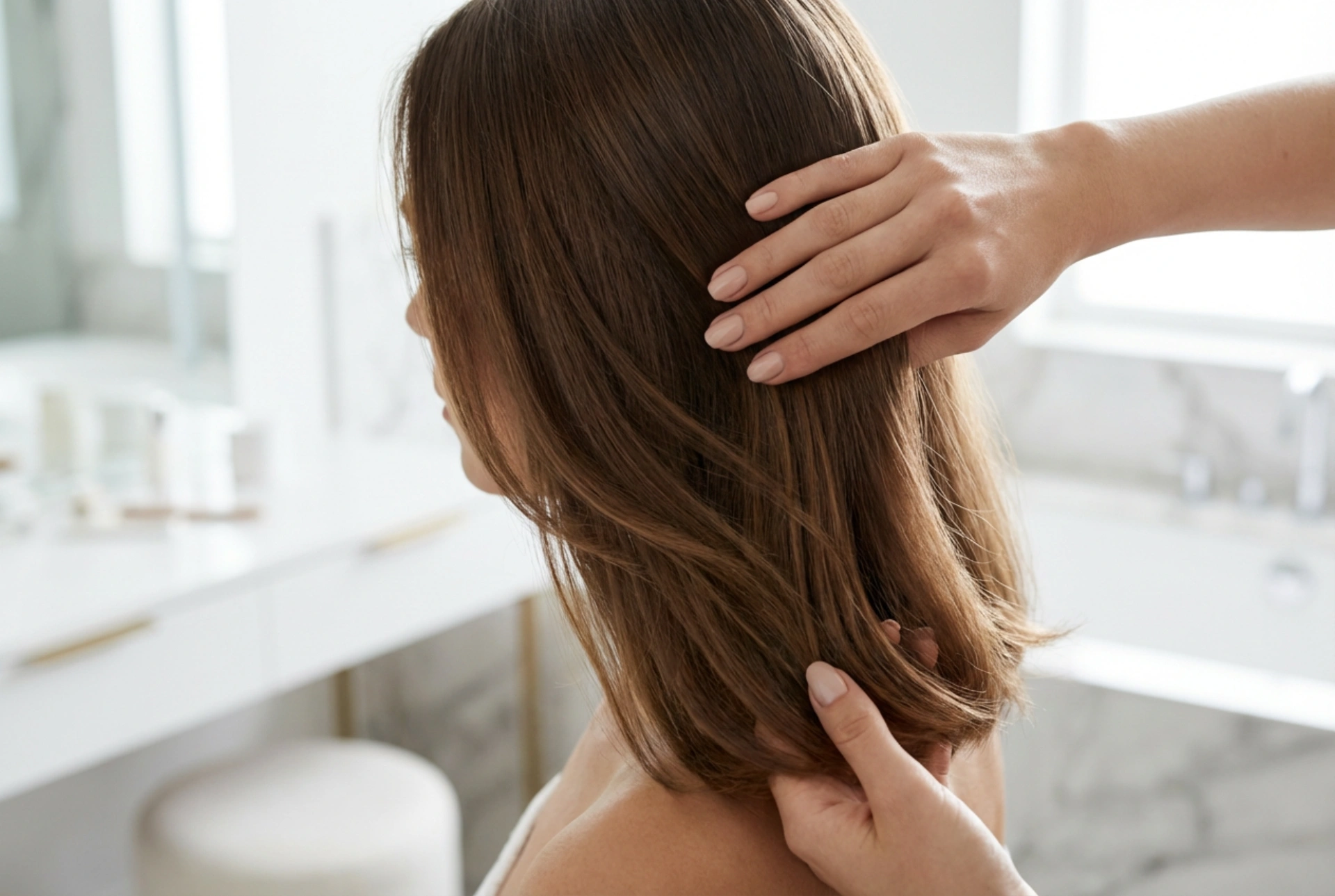 Středně dlouhé vlasy pro každý den i na večer: účes pro středně dlouhé vlasy ve 3 krocích
