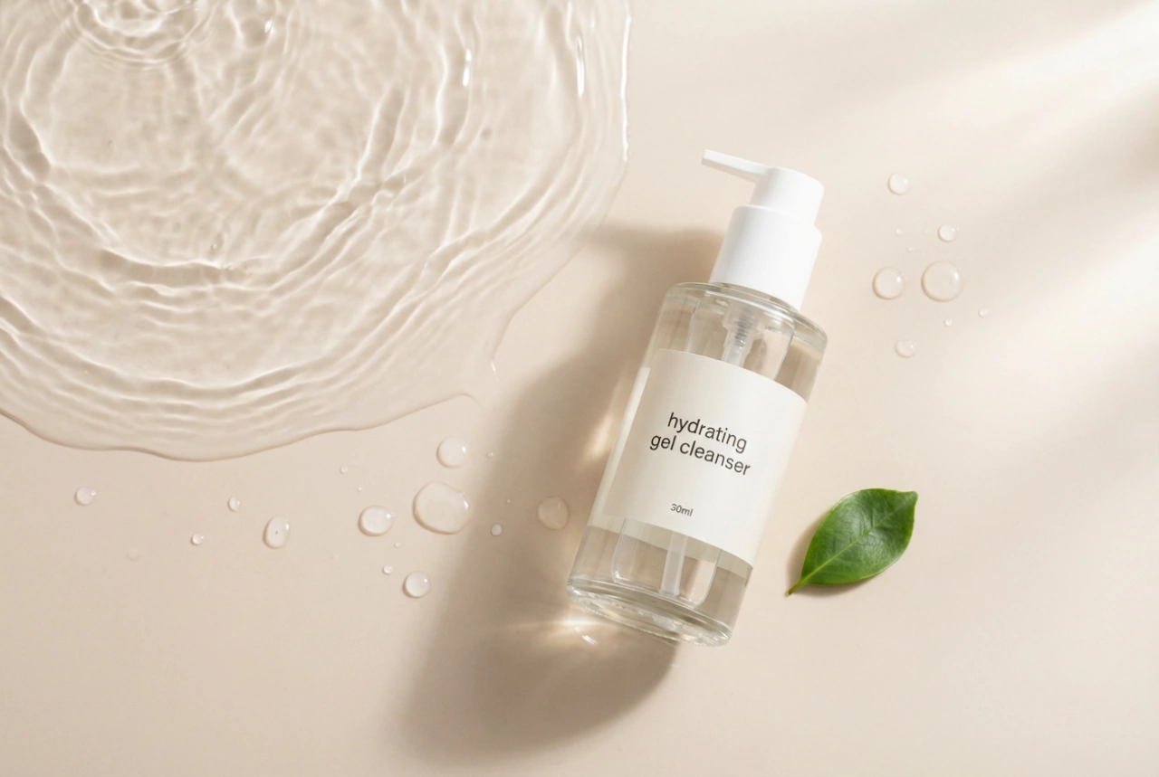 Hydratační čisticí gel na obličej: kdy ho zvolit a jak ho aplikovat