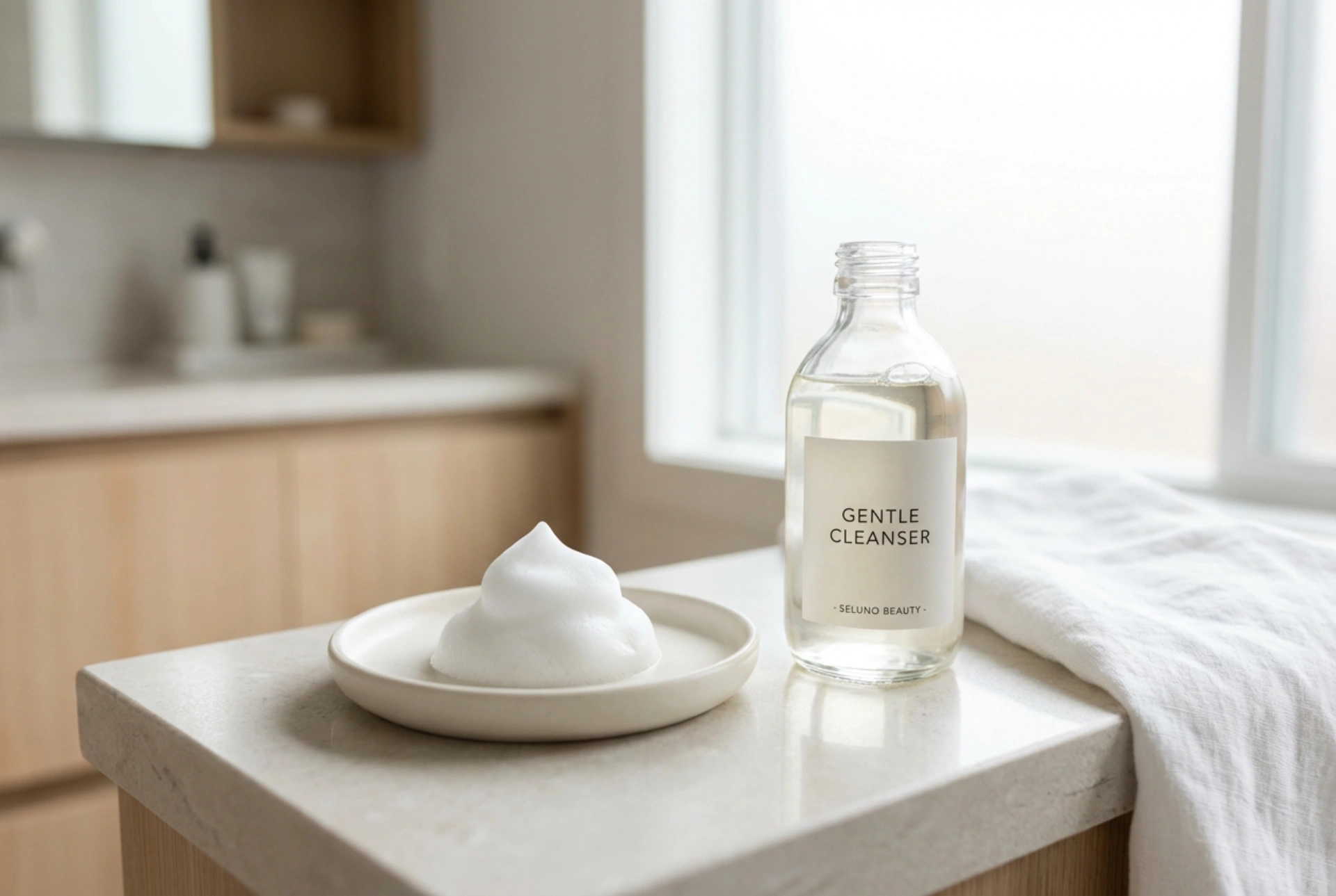 Jemná čisticí pěna na obličej: čistá pleť a neporušená bariéra