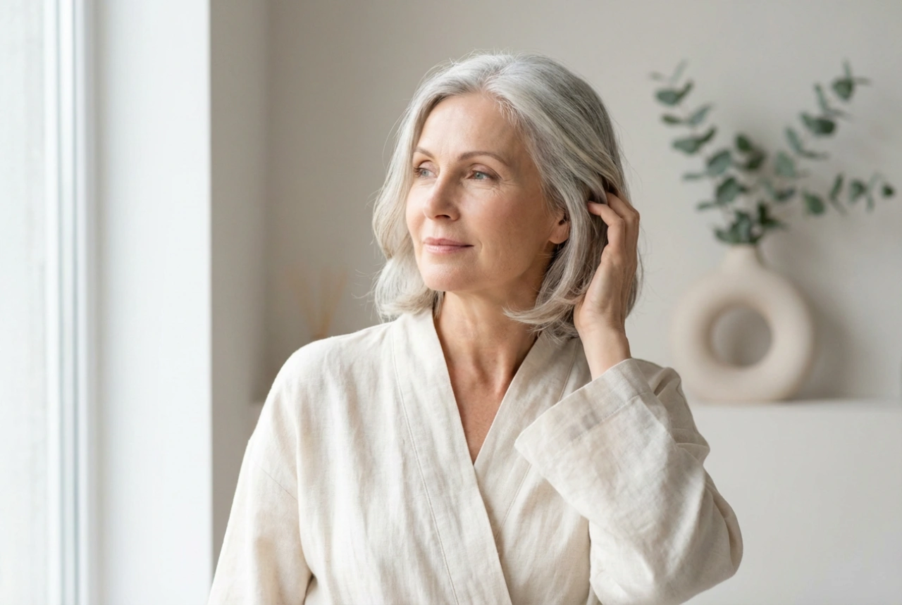 Účesy pro ženy po šedesátce: jemné střihy a snadný styling