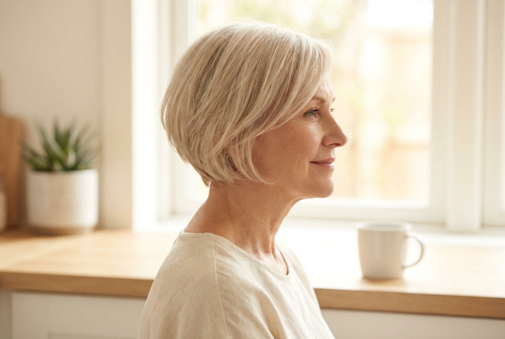 Účesy pro ženy po padesátce: lehké střihy a jednoduchý styling