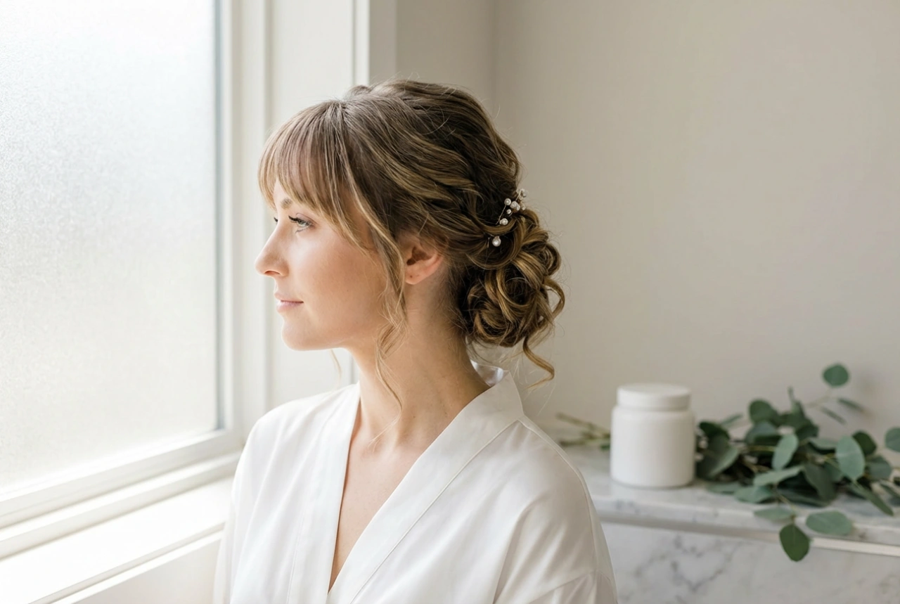 S ofinou na svatbu: svatební účesy s ofinou krok za krokem