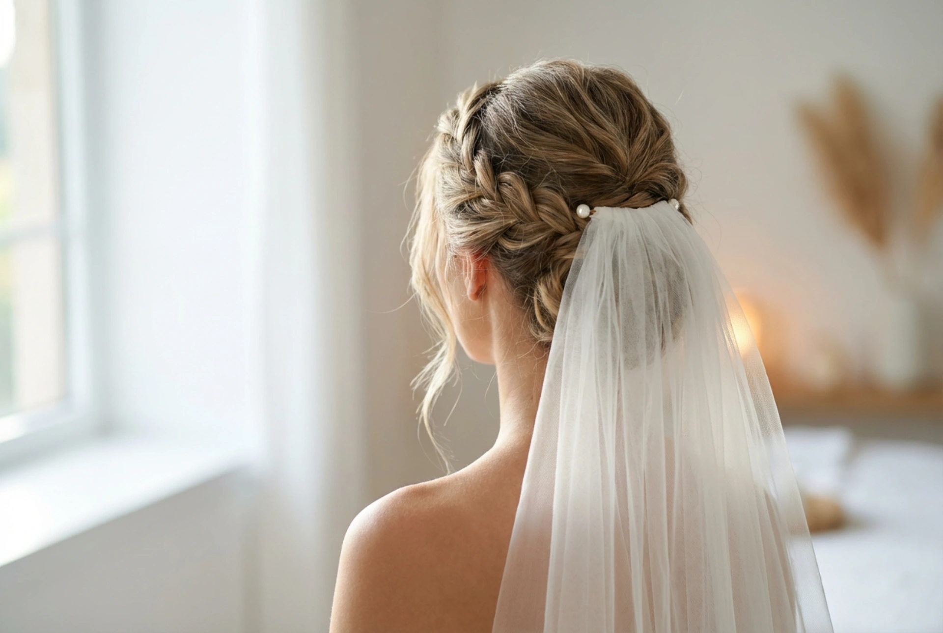 Závoj bez problémů: svatební účesy se závojem, které drží