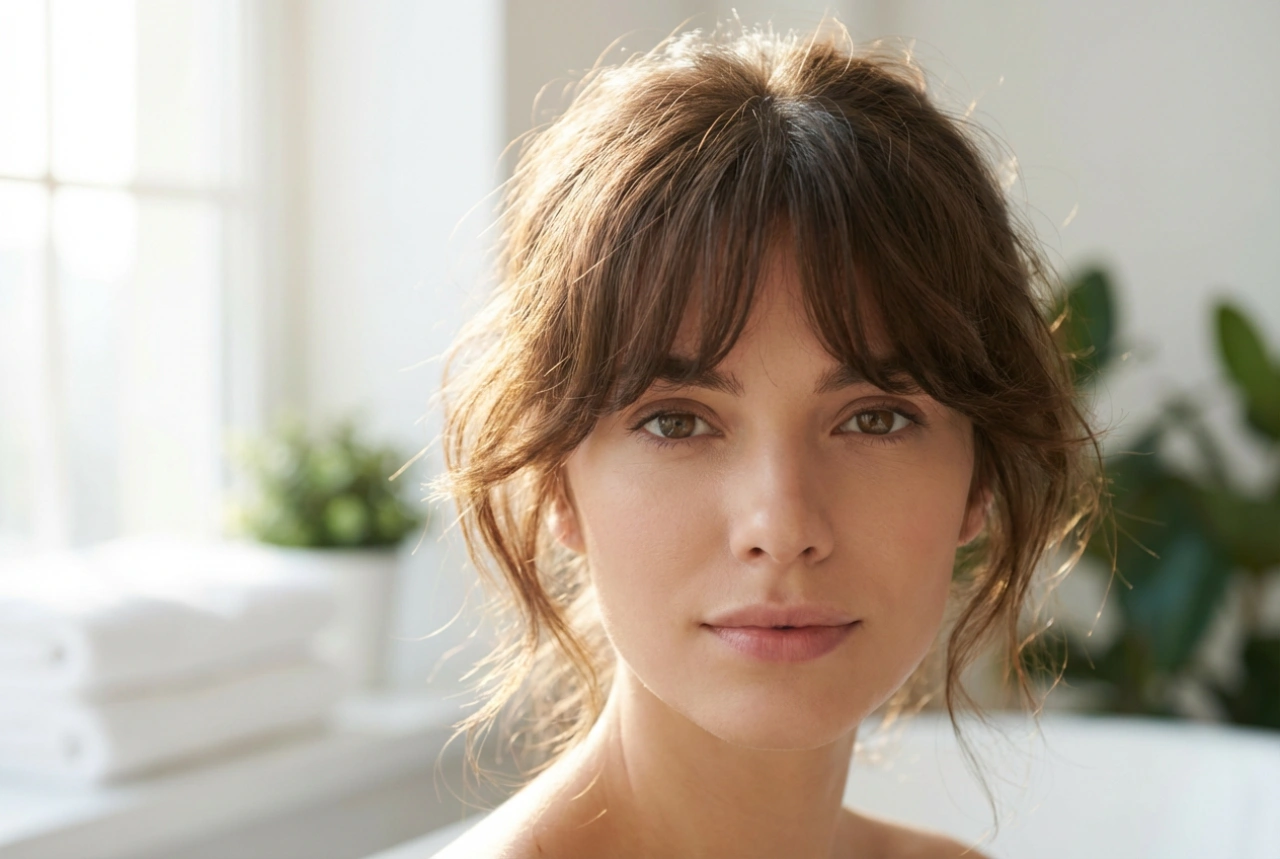 Více optického objemu: ofina pro jemné vlasy a každodenní triky