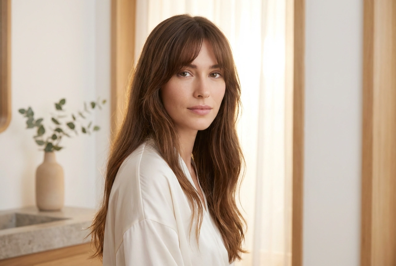Harmonie proporcí: Ofina k dlouhým vlasům a každodenní styling