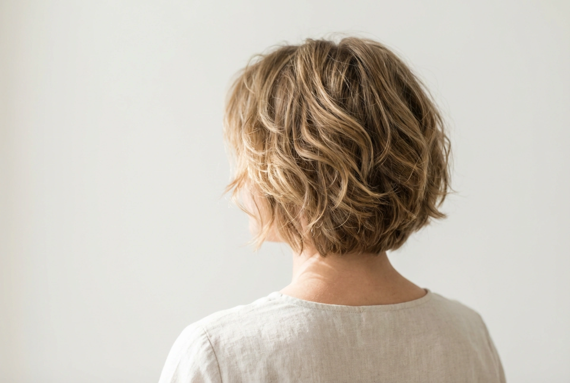 Krátké vrstvené dámské účesy: textura, objem a tvar