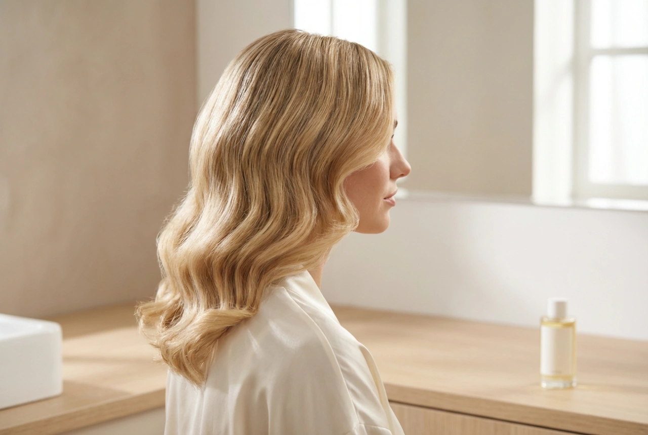 Svatební lokny: Elegantní vlny, příprava vlasů a jejich fixace