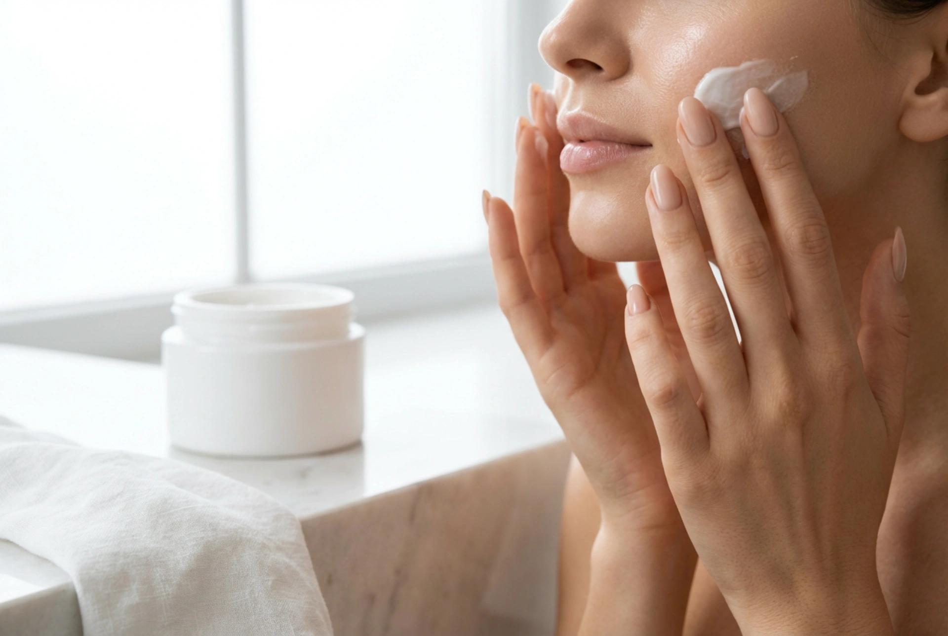 Vysoce hydratační krém: jak se vyhnout ucpávání pórů a správně uzavřít péči o pleť
