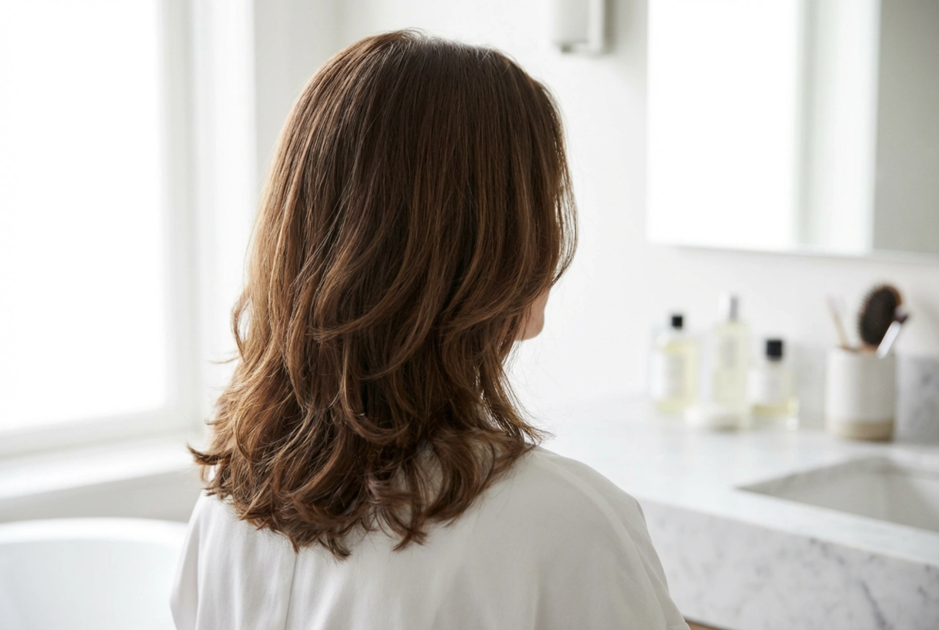 Postupně sestříhané vlasy po ramena: Jak na střih a styling