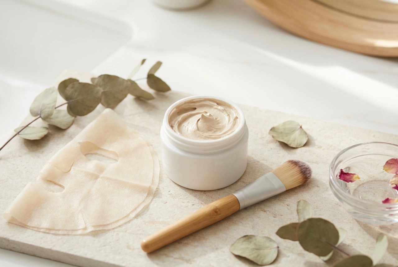 Pleťová maska: druhy, zařazení do péče a doba působení