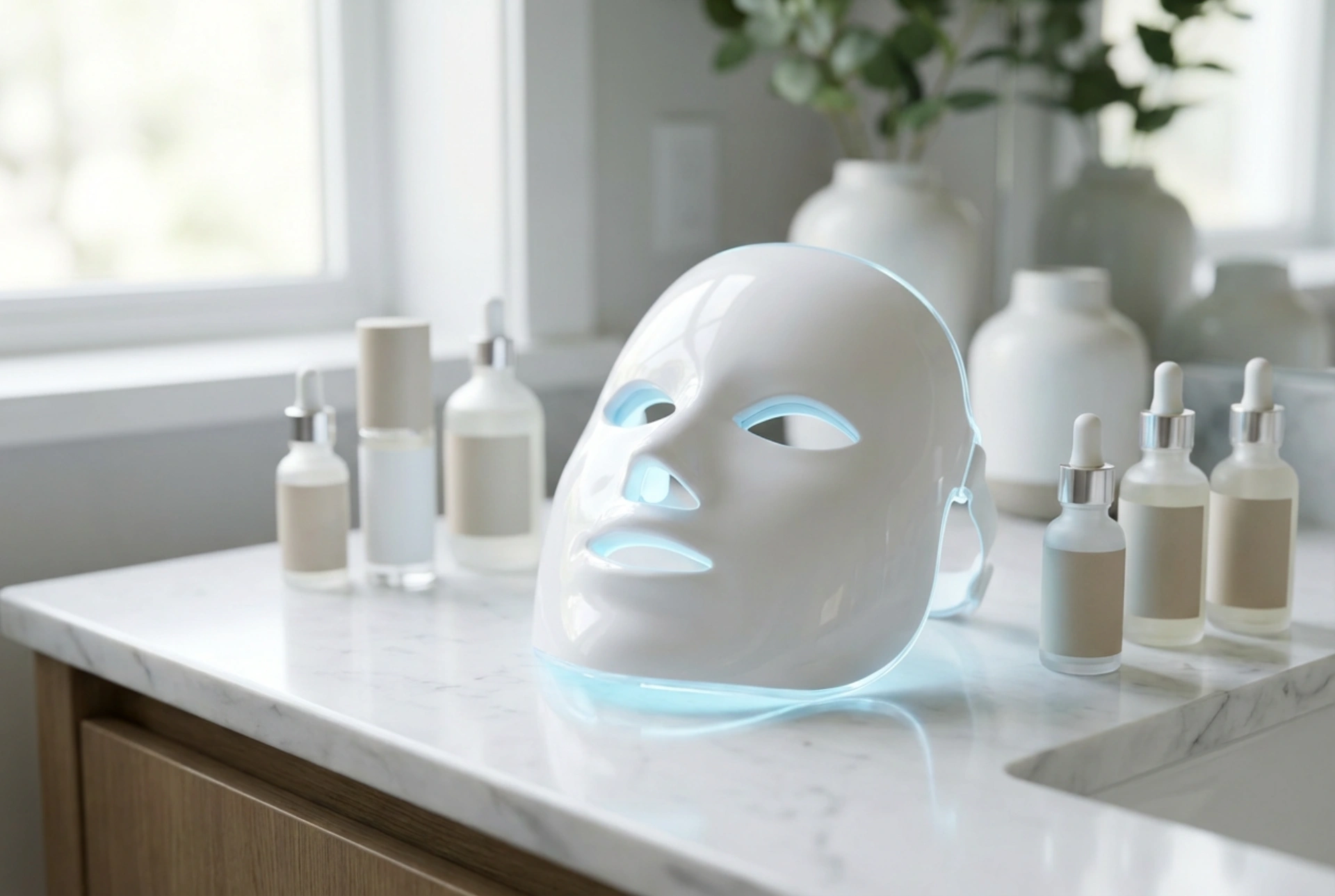 LED maska na obličej: bezpečné zařazení do rutiny, načasování a péče o pleť