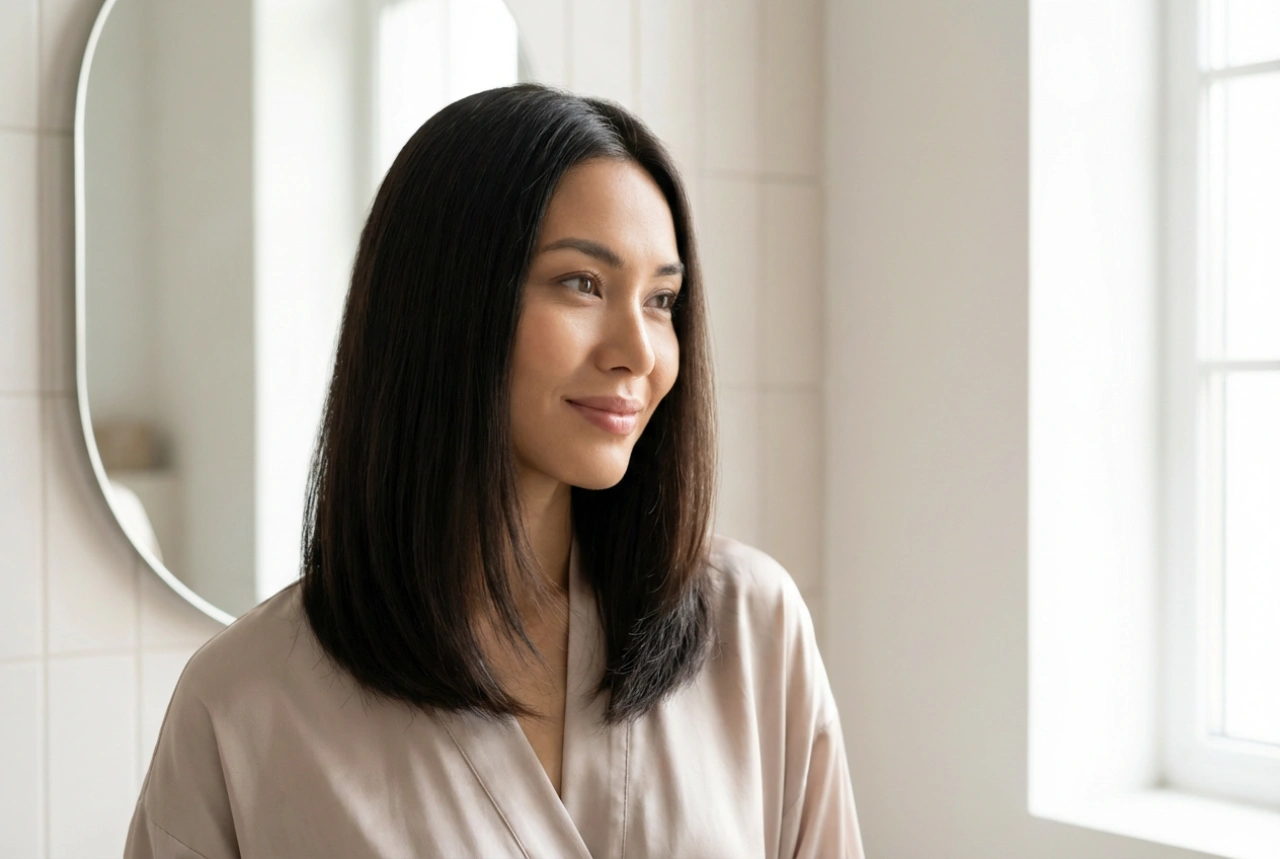 Falešný mikádo pro dlouhé vlasy: Účes bez stříhání