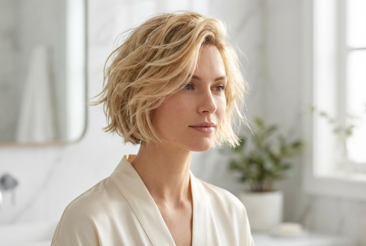 Moderní styling pro krátké vlasy: Jak docílit objemu a textury