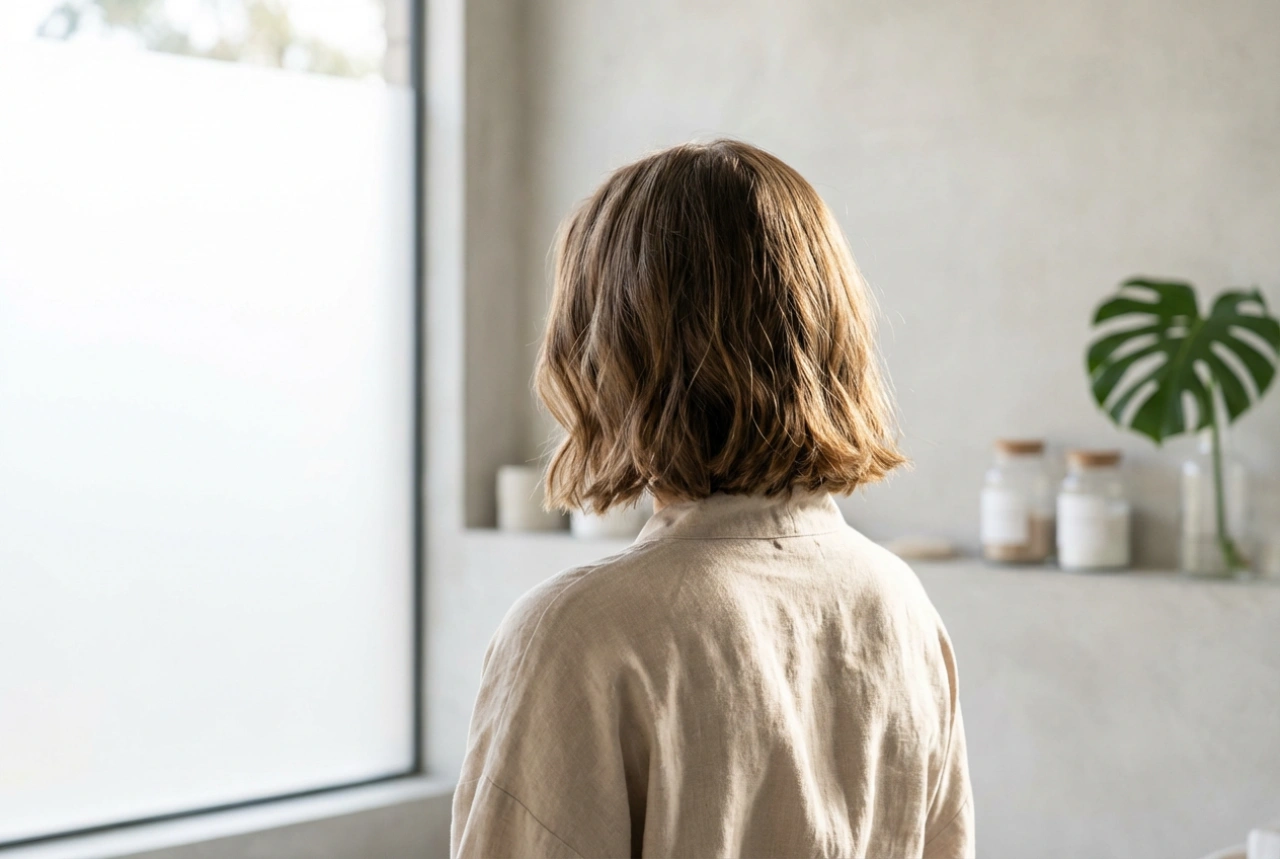 Účesy pro ženy po čtyřicítce s jemnými vlasy: střihy pro optický objem