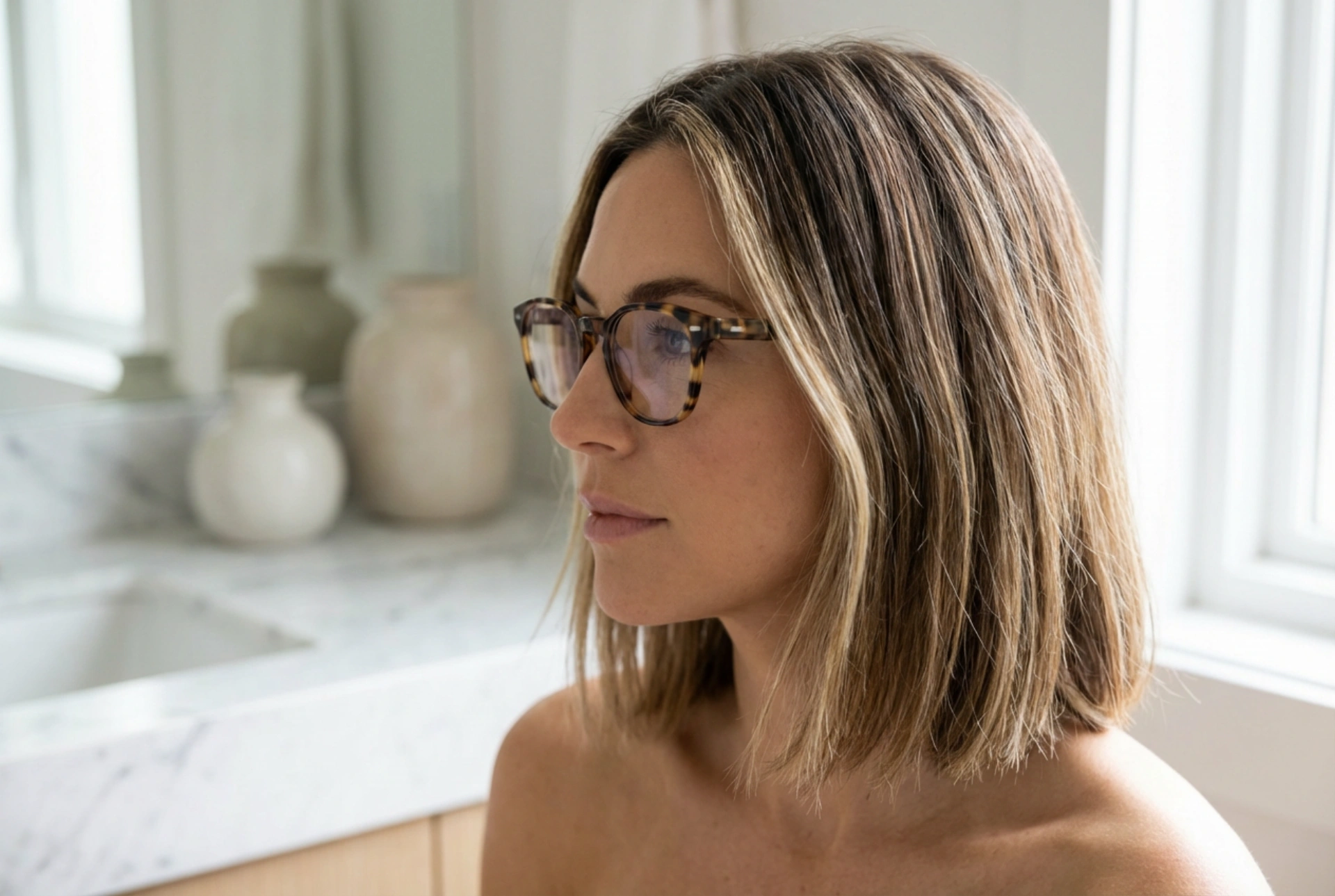 Dámské účesy k brýlím: střihy a styling přizpůsobené obroučkám