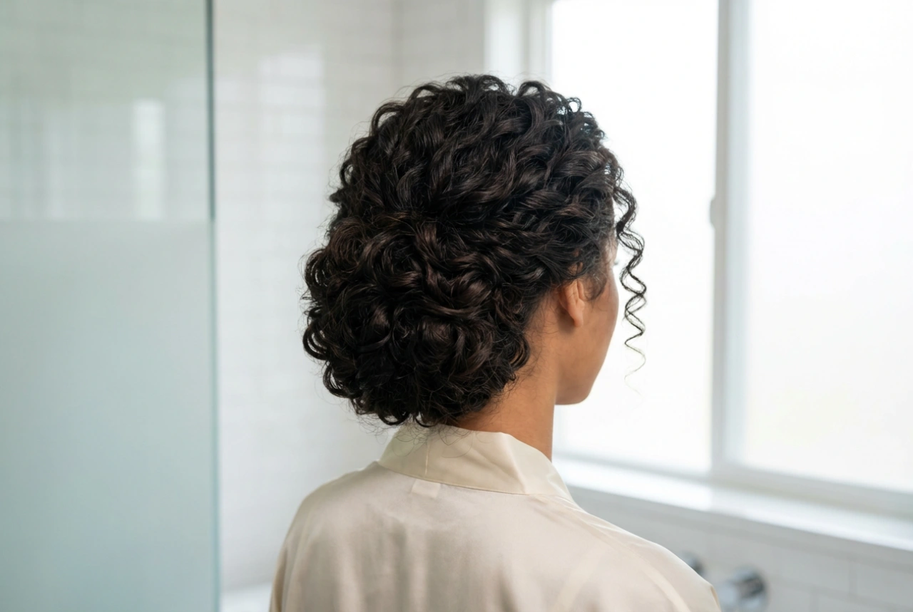 Kudrnaté vlasy: Účesy, objem a krásné výčesy