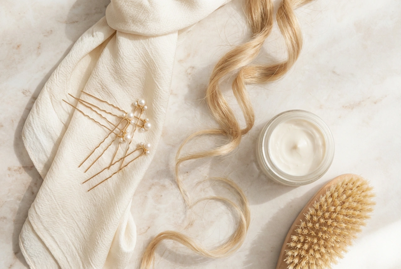 Svatební účesy pro krátké vlasy: objem, textura, doplňky