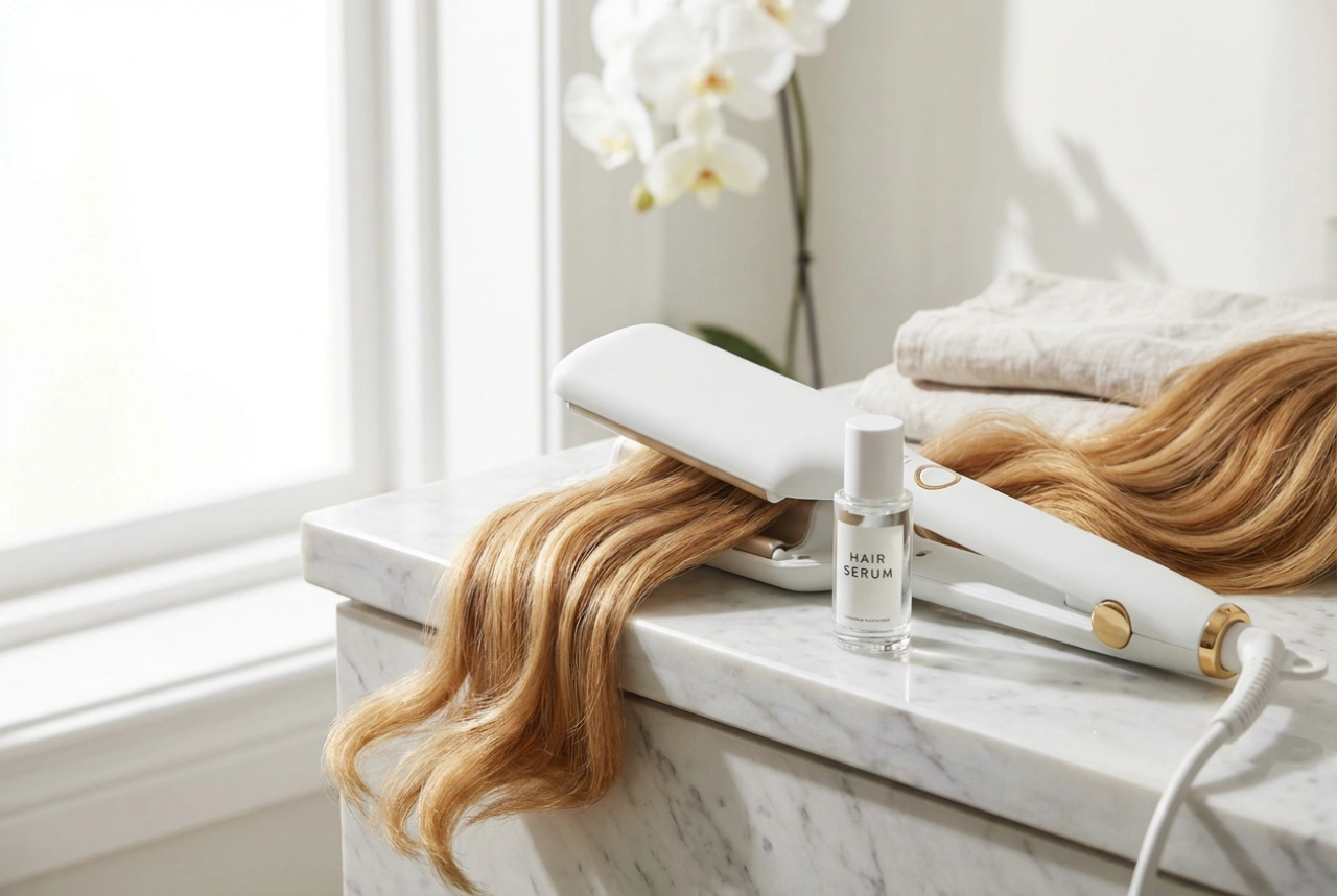 Vlnkovače na vlasy: jak dosáhnout jemných S-vln a chránit konečky