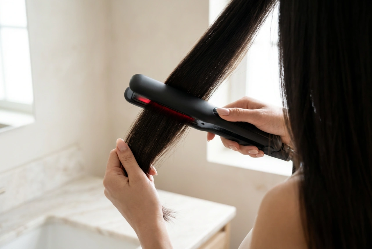 Infračervená žehlička na vlasy: jak funguje a jak ji používat bez poškození