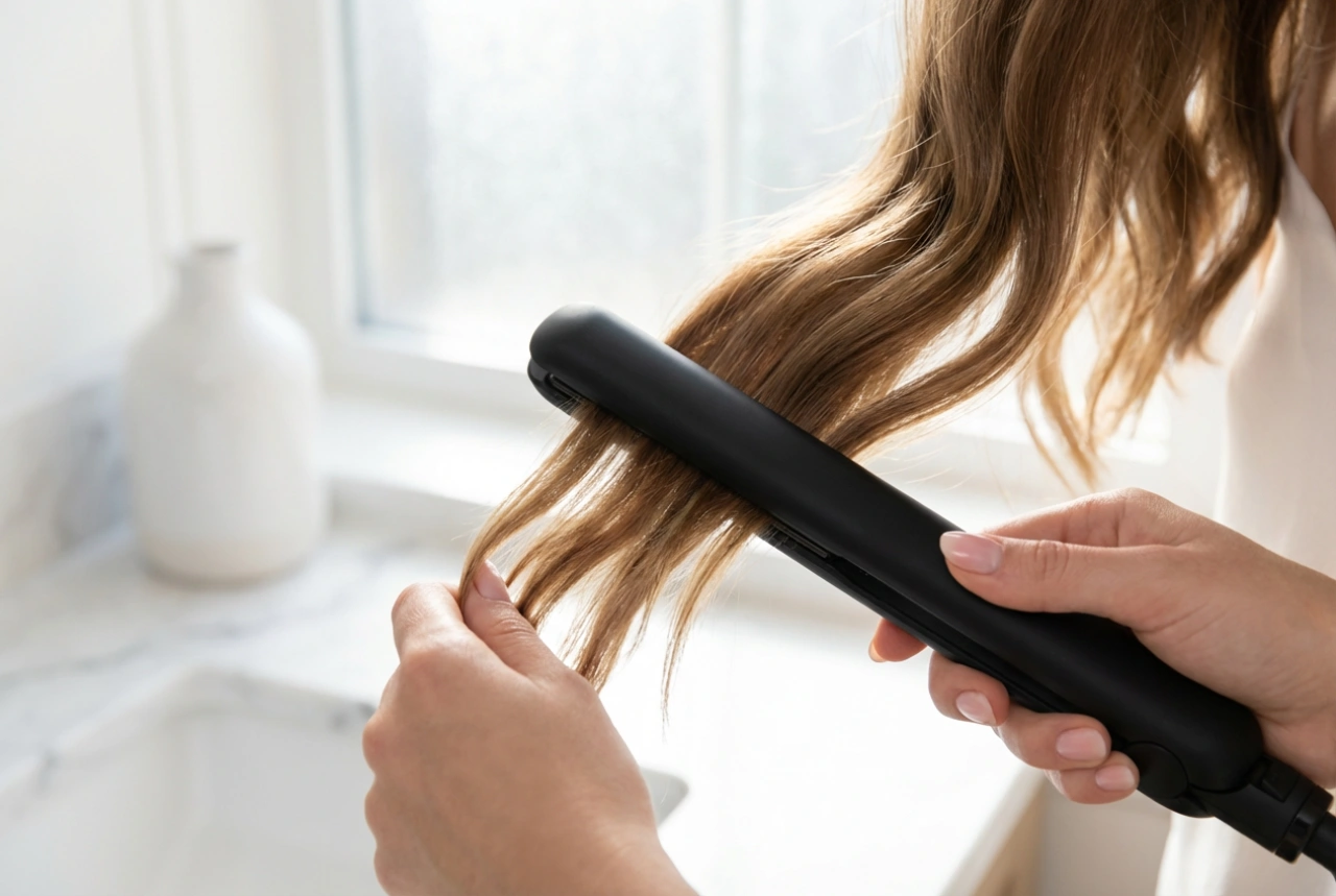 Žehlička na vlasy s keratinem: co přináší speciální povrch a jak na styling bez poškození