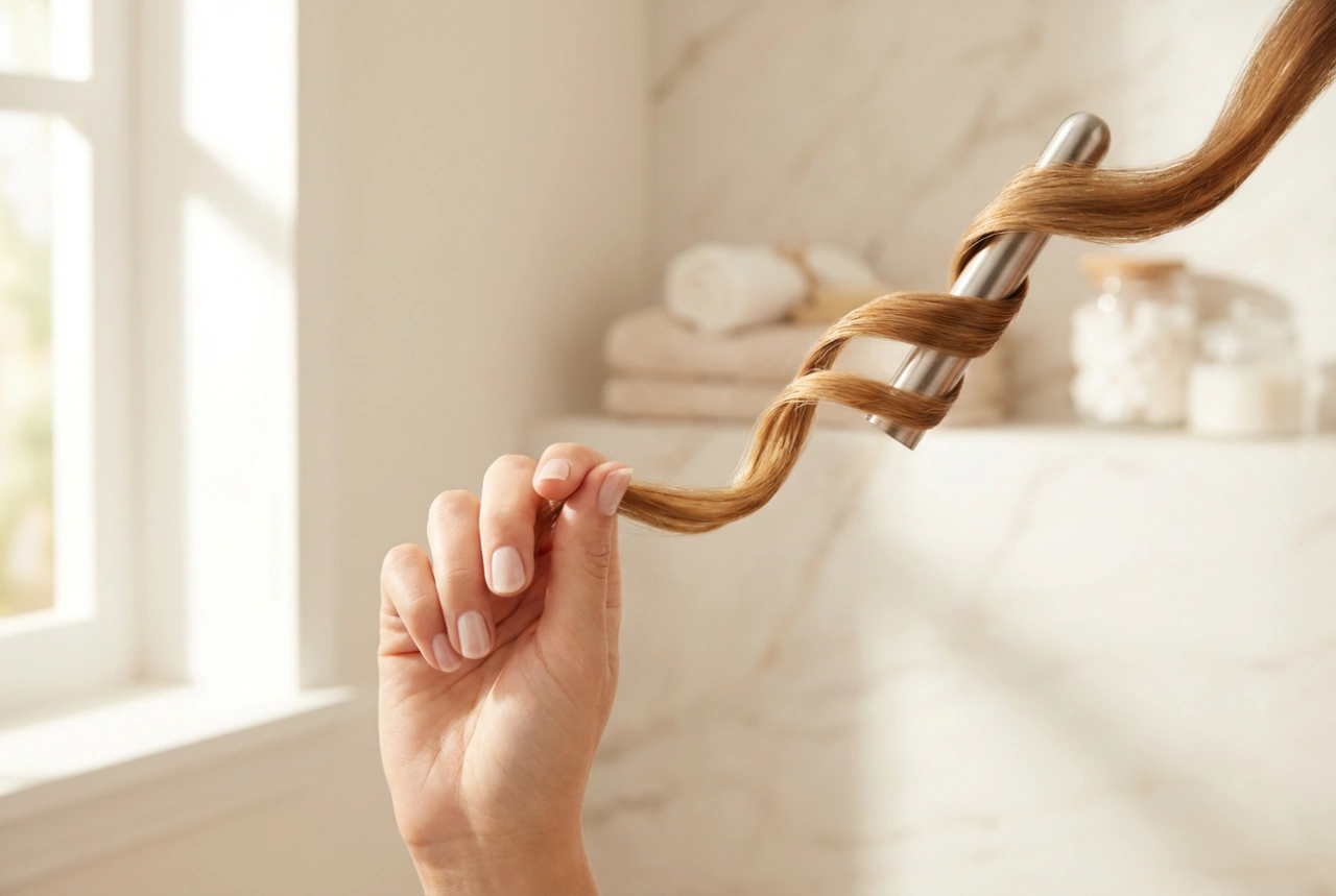 Rotační kulmy na vlasy: jak vytvořit symetrické vlny