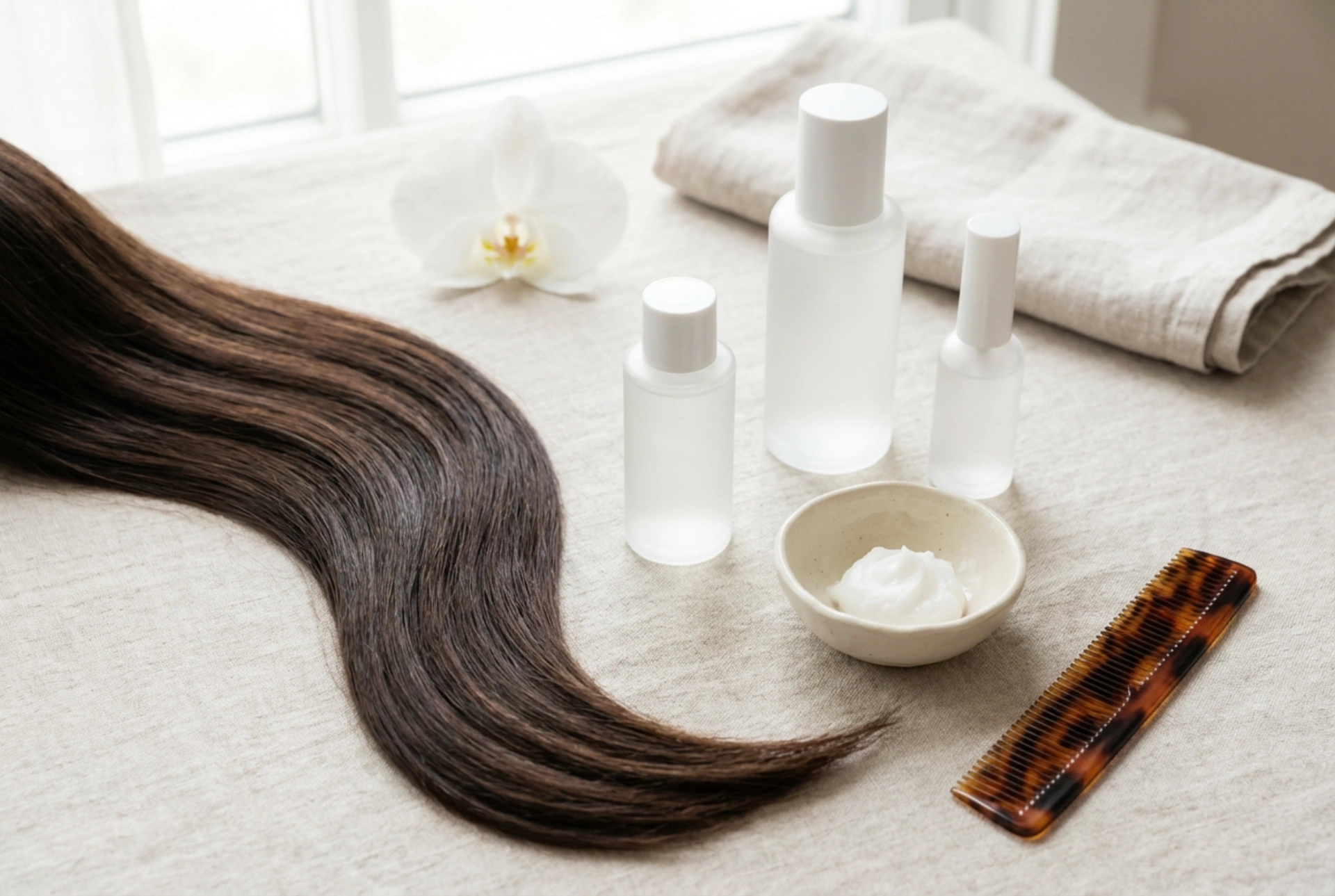 Keratinové rovnání vlasů doma: příprava, aplikace, styling