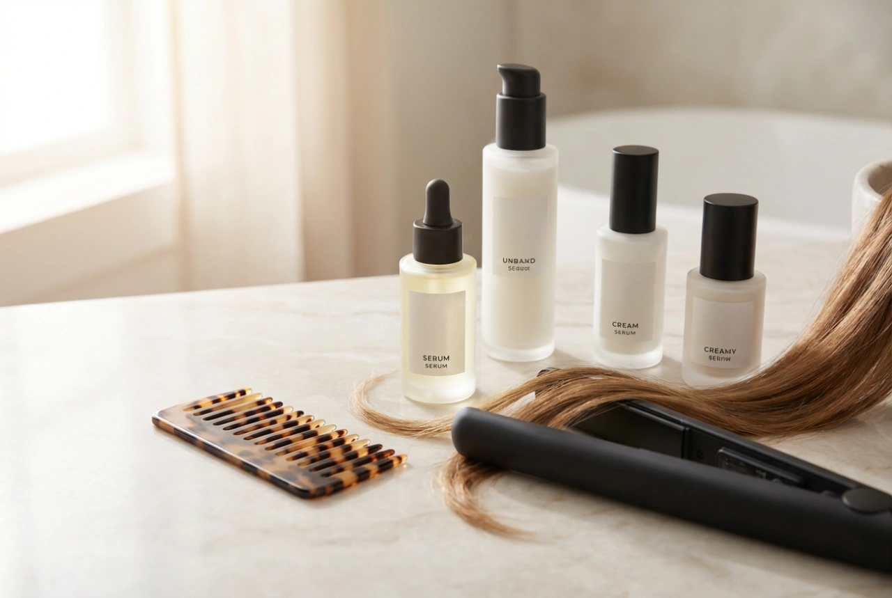 Keratin doma: krok za krokem od přípravy až po styling