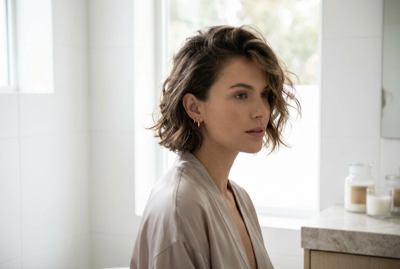 Svatební vlny pro krátké vlasy: Jak vytvořit trvalý účes