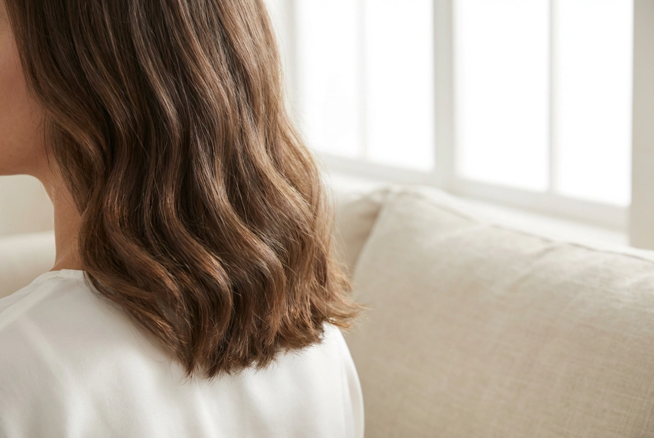 Moderní vlny na vlasech: měkké kadeře, lehkost a lesk