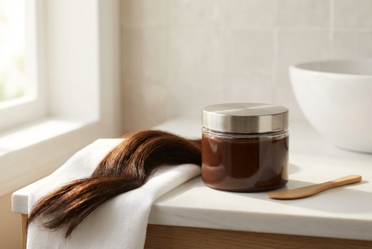 Barvicí maska na hnědé vlasy: jak ji aplikovat a prodloužit efekt